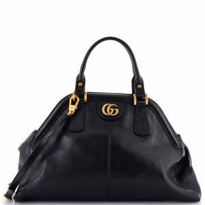 Gucci Medium RE(BELLE) Top Handle Bag Leather